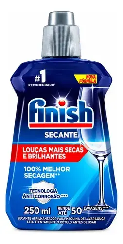 Finish Secante para Lava Louças e Abrilhantador 250ml