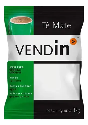 Chá Mate Tradicional Vendin 1kg Kerry Preparo Em Pó Solúvel