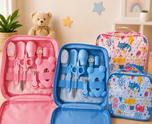 Kit Higiene Cuidados Bebê Recém-nascido Completo 13 Peças