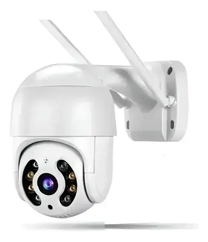 Câmera Ip Externa Prova Dágua Full Hd 1080p Wi-fi Cor Branco Icsee A8