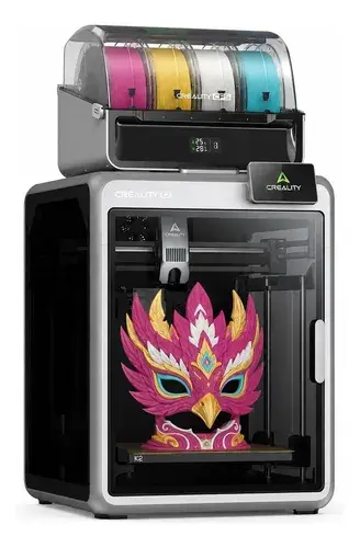 Impressora 3d Creality K2 Combo Com Cfs Multicolor, 600 Mm/s Cor Preto