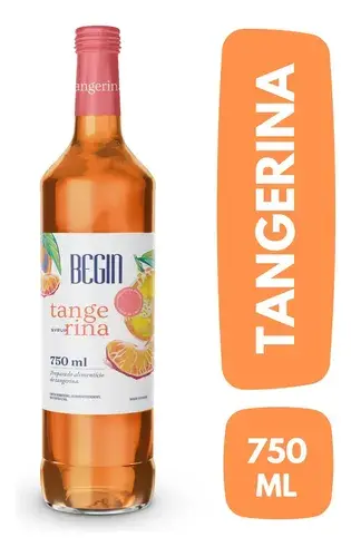 Xarope Begin De Tangerina 750ml