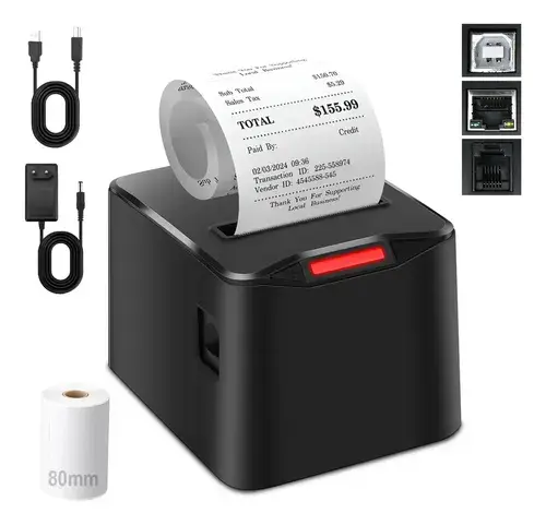 Impressora Térmica Não Fiscal 80mm Usb Rede Com Guilhotina