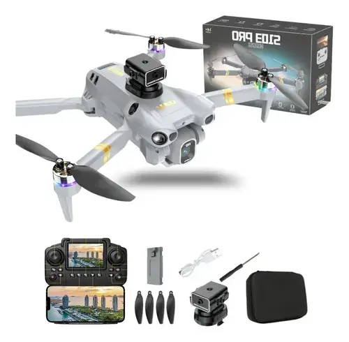 Drone Mini Pro 2 Câmeras 2 Baterias Com App E Controle Sem F