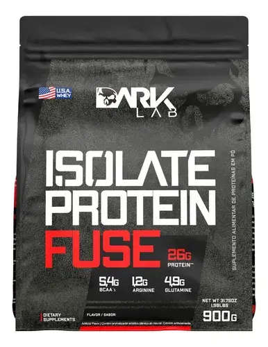 Whey Isolate Protein Fuse Refil 900g Dark Lab - Mp Importad Sabor Brownie