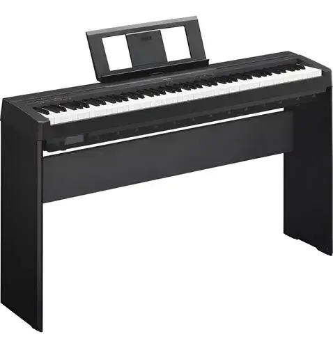 Kit Piano Digital Yamaha P-45b 88 Teclas Estante Móvel Opus