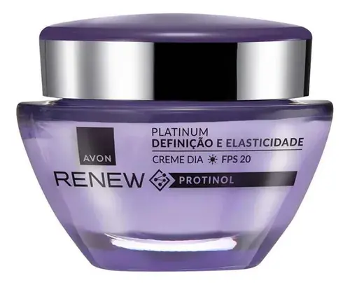 Creme Facial Dia Renew Platinum Fps20 Protinol 50g - Avon