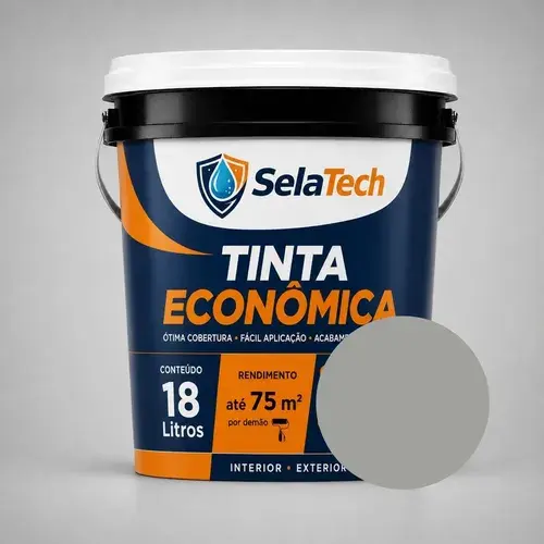 Selatech Tinta Econômica 18l Acrílica Fosca