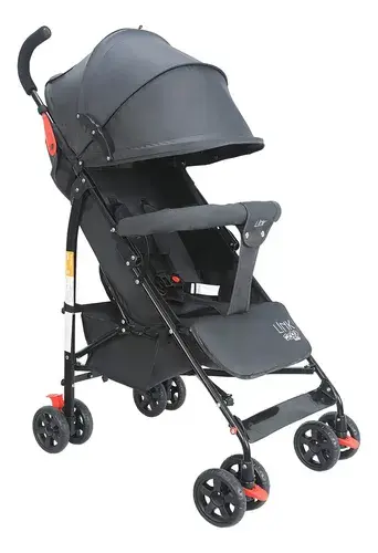 Carrinho Guarda Chuva De passeio Maxi Baby Até 15kgs cor Preto