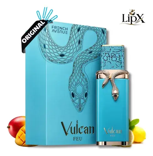 Perfume Arabe Vulcan Feu Citrico Frutado Edp 100ml