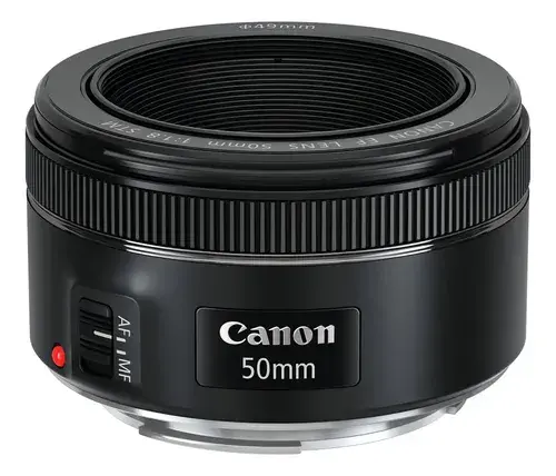 Lente Canon EF 50mm f/1.8 STM Para Câmeras DSLR