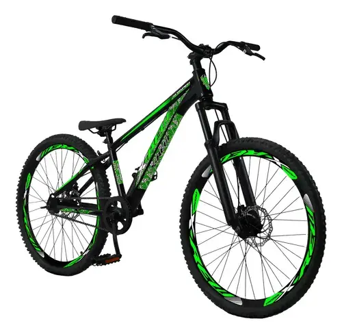 Bicicleta Aro 26 Freeride X-rew Freios A Disco Coroa Única