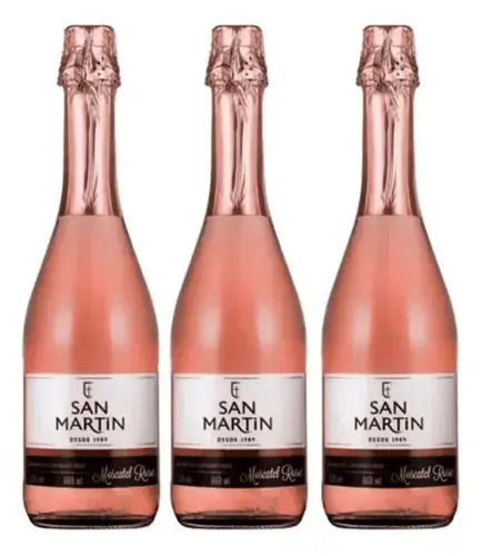 Espumante San Martin Moscatel Rose Panizzon 660ml