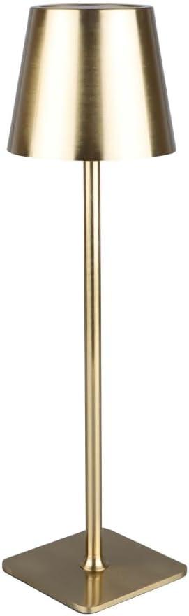 LYOR - Luminária de Mesa Led 3 Tons Usb Elegance 9,5cm x 9,5cm x 38cm Dourada Plástico