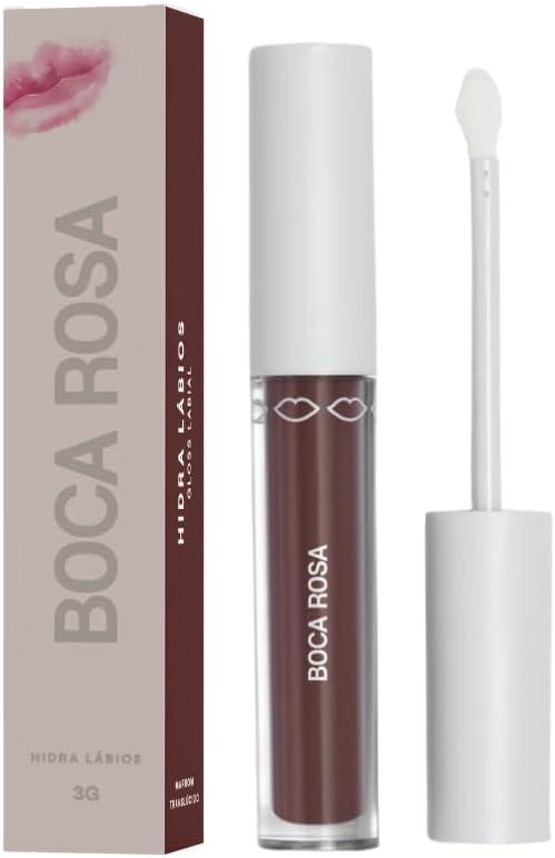 Hidratante Labial Boca Rosa Hidra Lábios, Marrom Translúcido, 3g