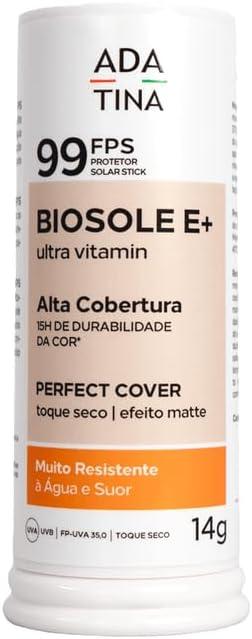 Protetor Facial Biosole Stick FPS99 - Cor Crema 14g - Ada Tina