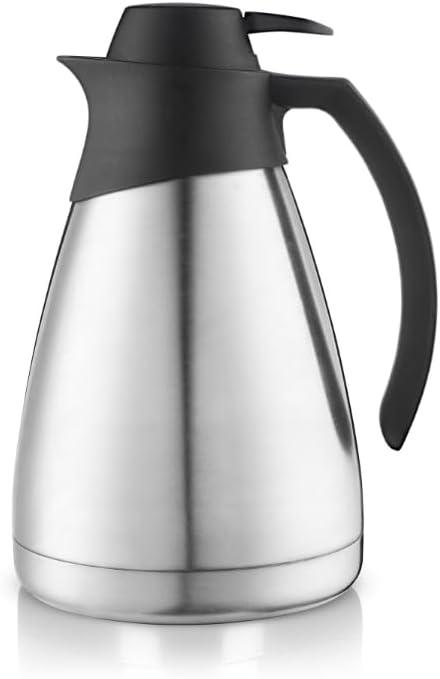 Sanremo - Bule Térmico Acolher em 100% Inox de 1 Litro, Linha Termic