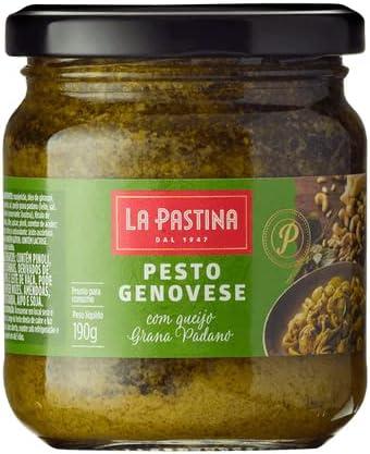 La Pastina Molho Pesto Genovese Com Queijo Grana Padano 190G