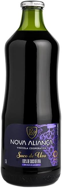 Nova Aliança Suco de Uva Tinto Aliança 1.5L