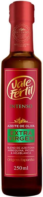 Azeite de Oliva Extra Virgem Espanhol Vale Fértil Vidro 250ml, Pequeno