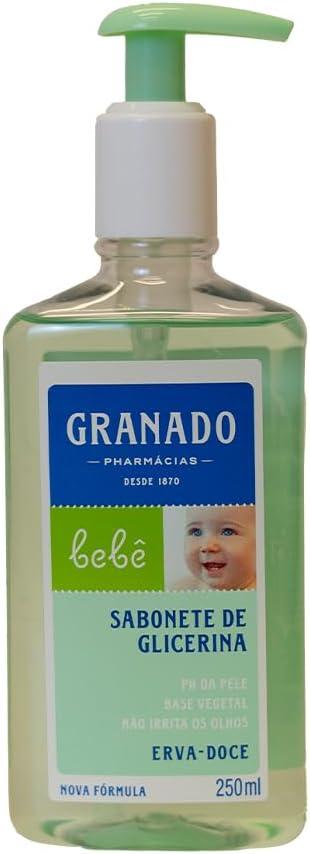 Granado Sabonete Líquido Bebê Glicerinado, Erva Doce, 250ml