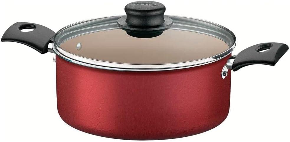 Caçarola de aluminio com revestimento interno de antiaderente Ø20cm