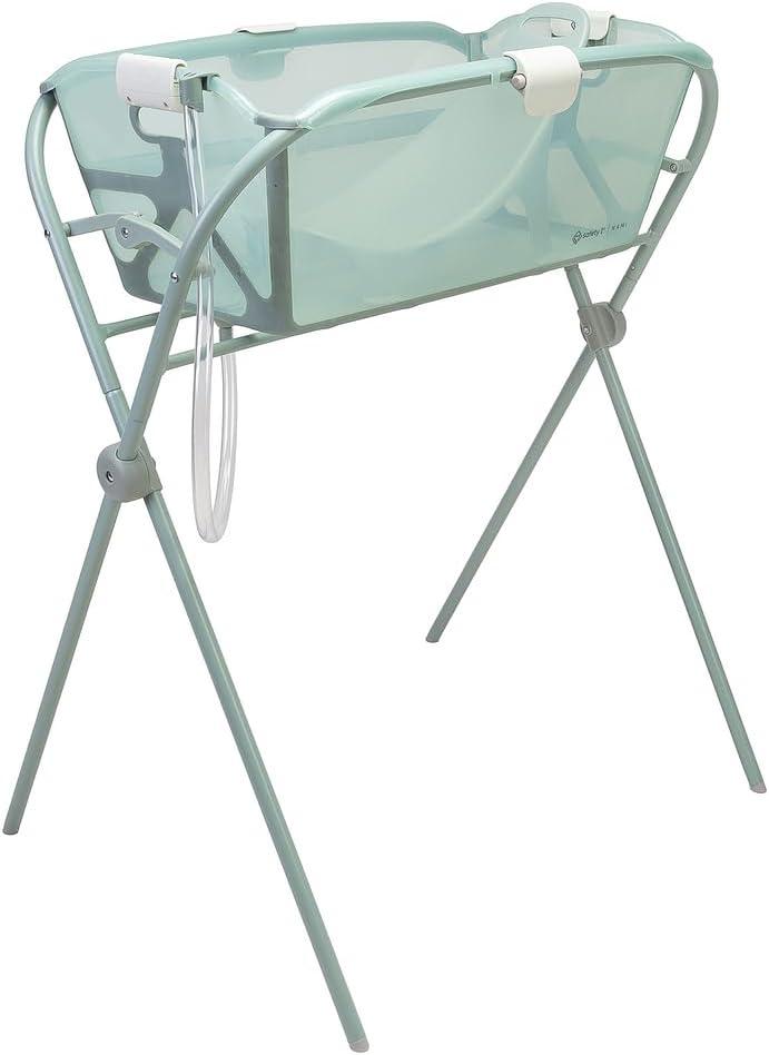 Banheira com Suporte Safety 1st Nami, até 35 litros, Aqua Green