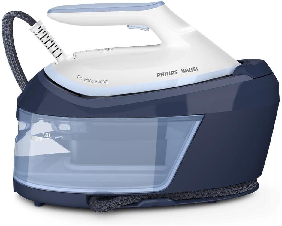 Philips Walita Ferro a Vapor PerfectCare Série 6000 1800W, Azul, 110V