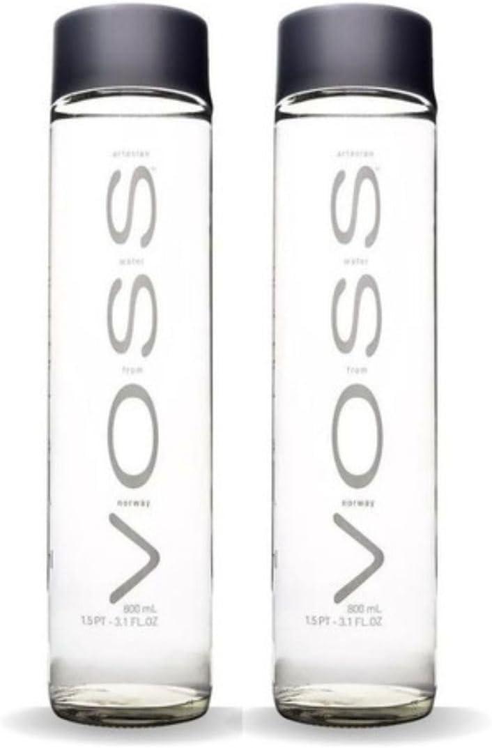 Água Voss Sem Gás Noruega Garrafa Vidro 800ml (2 Unidades)