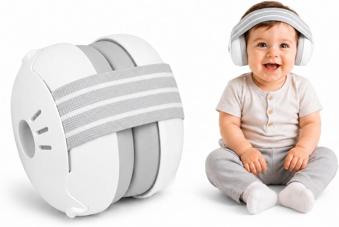 Abafador Infantil Antirruído para Bebês, Autismo, Sono e Viagens