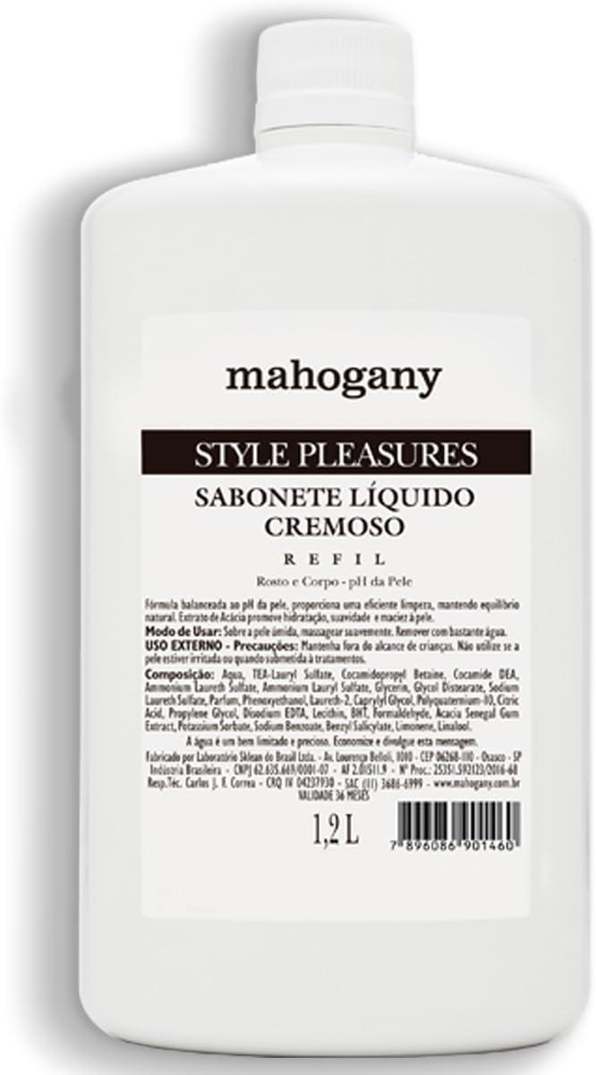 Sabonete Líquido Mahogany Style Pleasures, Refil, 1,2l