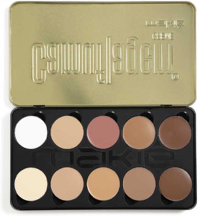 Makiê Paleta Corretivo Camuflagem Creme Escura Média c/10 4g