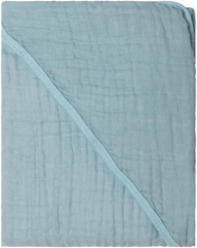 Toalha de Banho Papi Baby Soft Premium com Capuz de Canto Cores 80 cm x 70 cm 1 Unidade, Azul