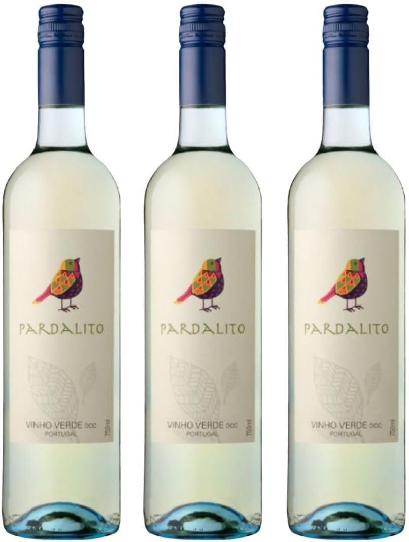 Kit com 3 Vinhos Verde Português Pardalito Branco DOC 750ml