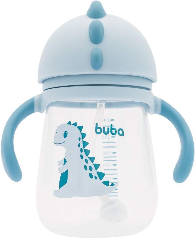 Buba Copo Dino Com Alca Azul Buba Azul Único