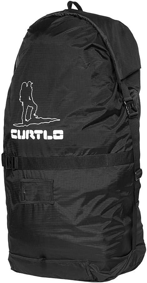 Capa de Proteção e Transporte para Mochila Travel Bag Curtlo Unissex Preto U