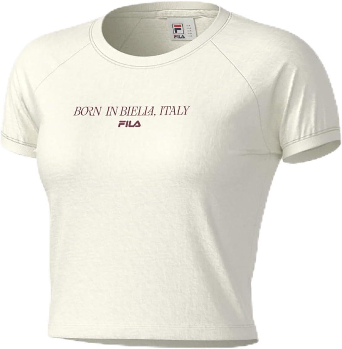 Cropped Fila Slim Letter Feminino Off