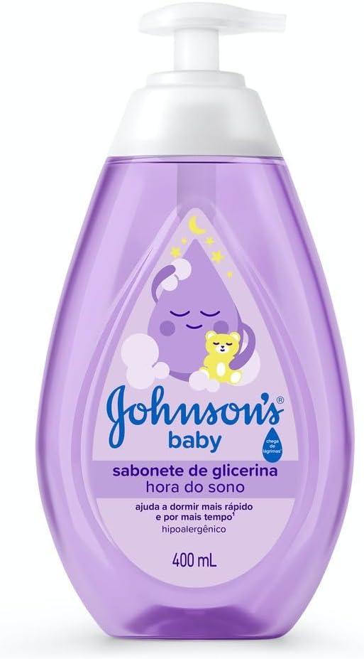 Sabonete Líquido Johnson's Baby Hora do Sono, Lavanda, 400ml