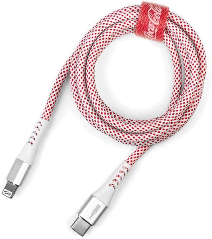Coca-Cola Cabo Elite Lightning para USB-C - Branco
