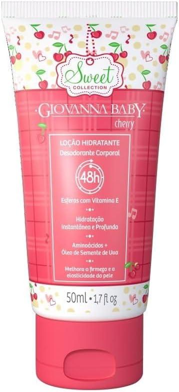 Giovanna Baby Kit Necessaire Loção 50g + 2 Sabonetes Cherry 90g