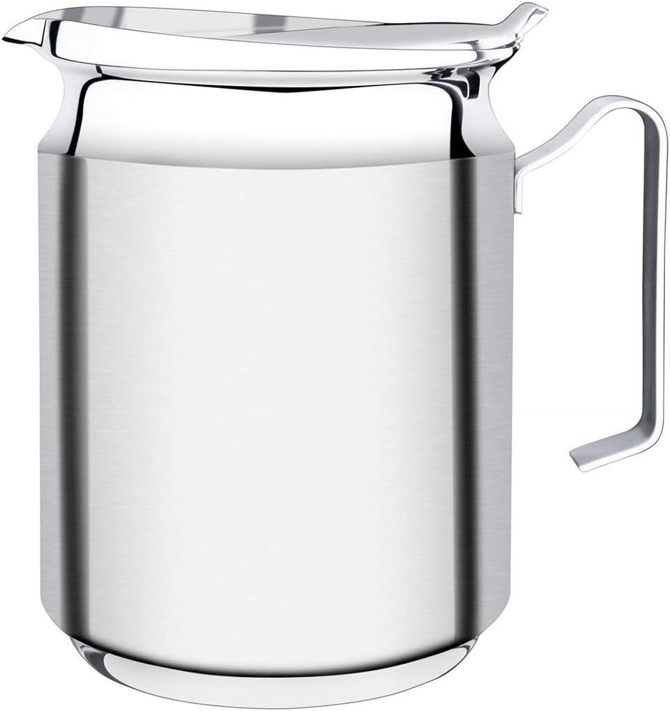 Jarra Tramontina para Água em Aço Inox com Tampa 12,6 cm 2 L