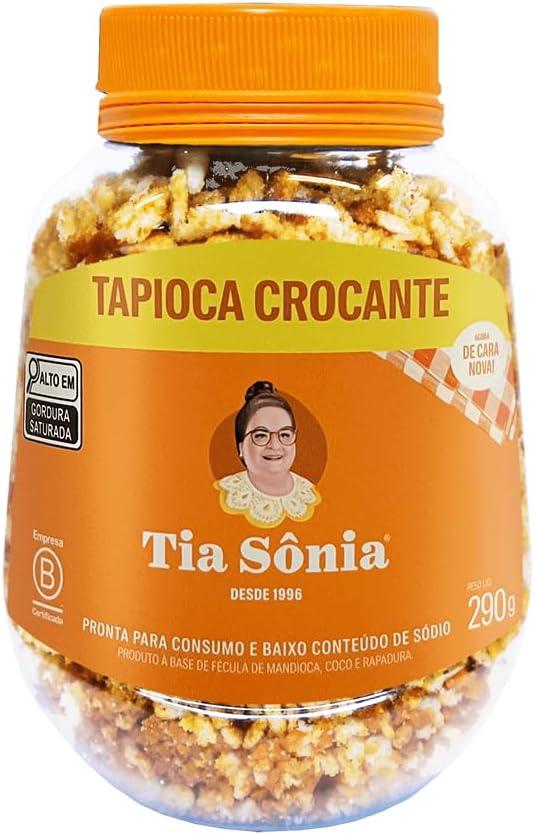 Tapioca Crocante Pote 290G