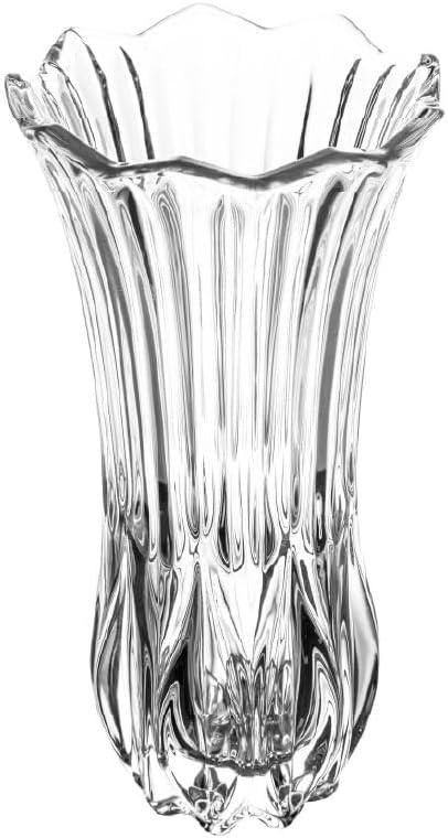 Vaso de Vidro Tulipa 12,5 X 12,5 X 22,5 Cm - Wolff