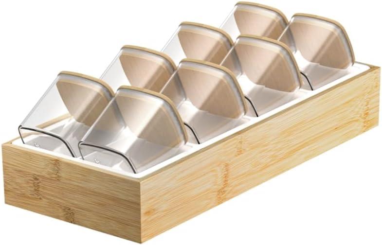 Ou Kit de organizadores de temperos 9 peças Linha Keep