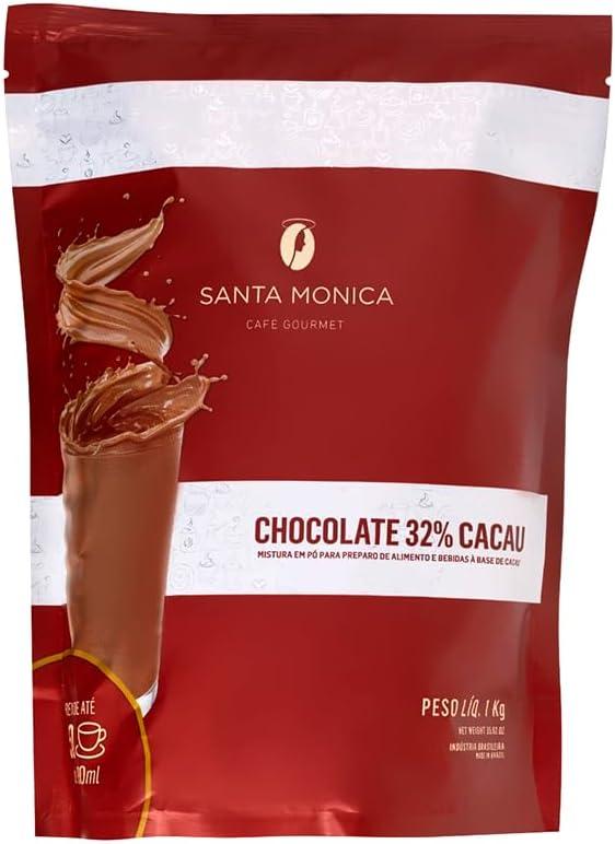 Chocolate em pó 32% Cacau Santa Mônica 1kg