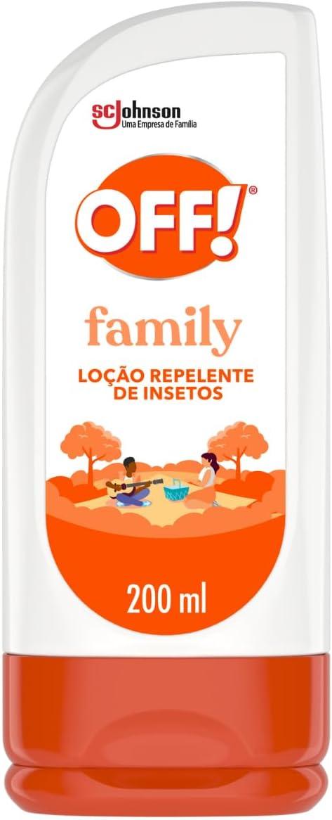 Repelente de Insetos em Loção OFF! Family, 200ml