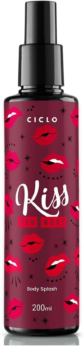 Body Splash Kiss You More Spray Desodorante Corporal 200ml Ciclo Cosmeticos