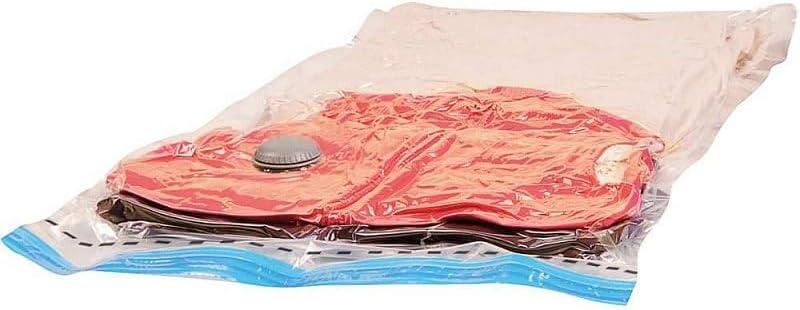 Ordene - Saco Plástico à Vácuo para Armazenamento, Tamanho Grande, Cor Transparente, Linha Vac Bag