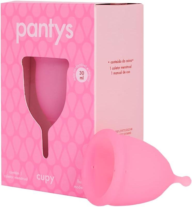 Coletor Menstrual Pantys Cupy Soft, Rosa, 1 Unidade
