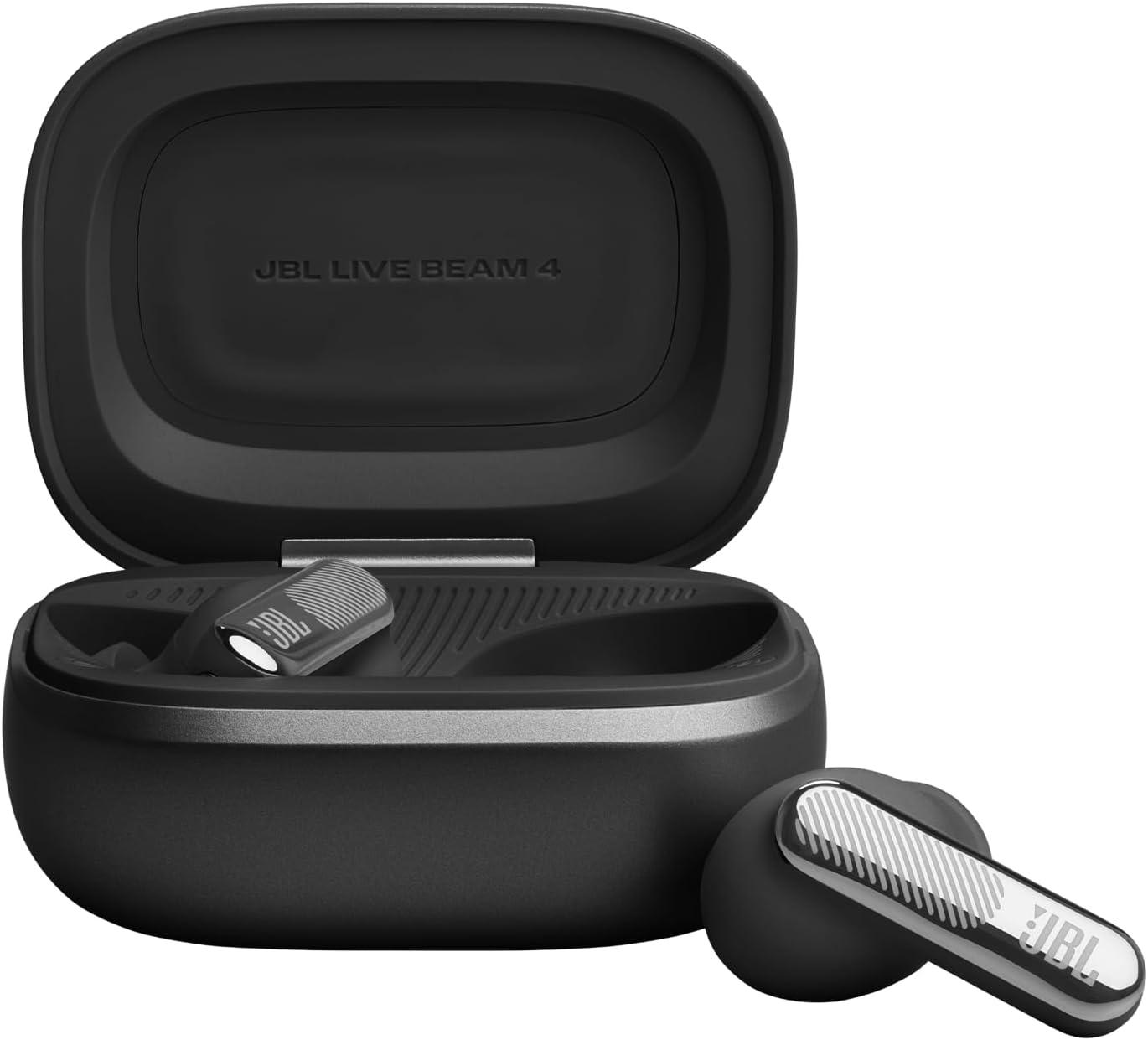 JBL Live Beam 4 Fone TWS com Cancelamento Adaptativo Preto